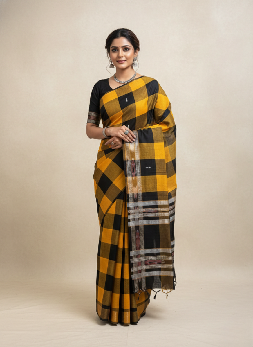 Handloom Cotton sambalpuri saree