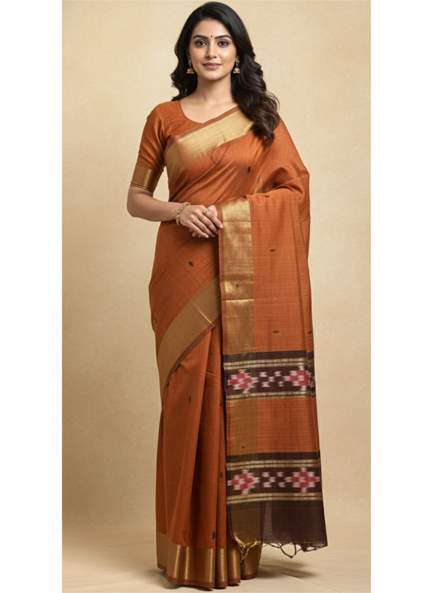 Handloom Cotton sambalpuri saree