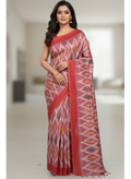 Pochampally ikat pattu (silk) saree