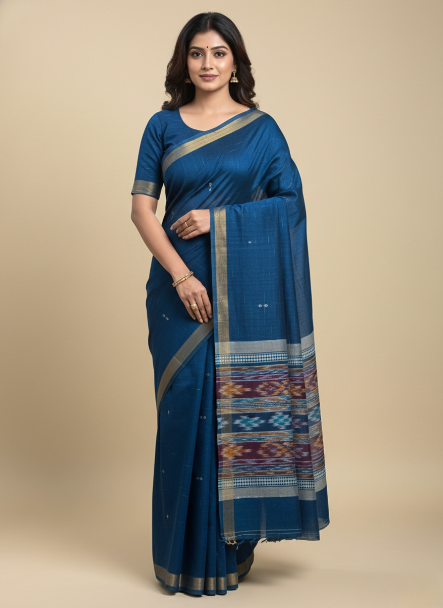 Handloom Cotton sambalpuri saree